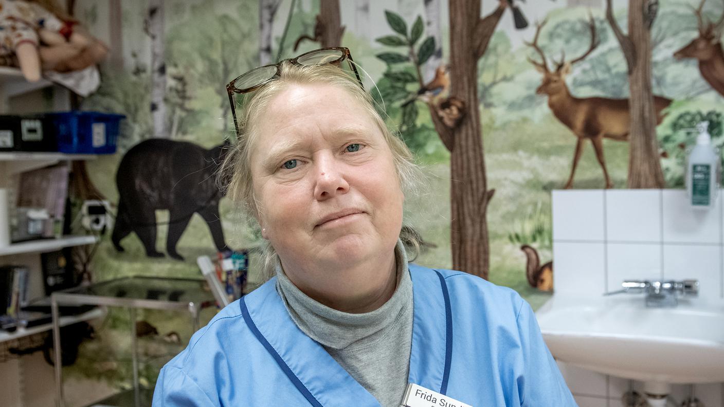 Frida Sundberg, överläkare/barnläkare  och forskare på USÖ