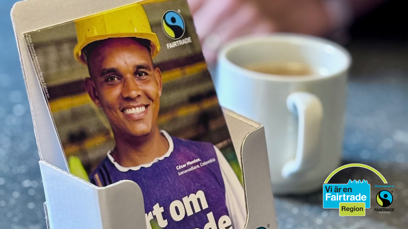 Bild på broschyr om Fairtrade