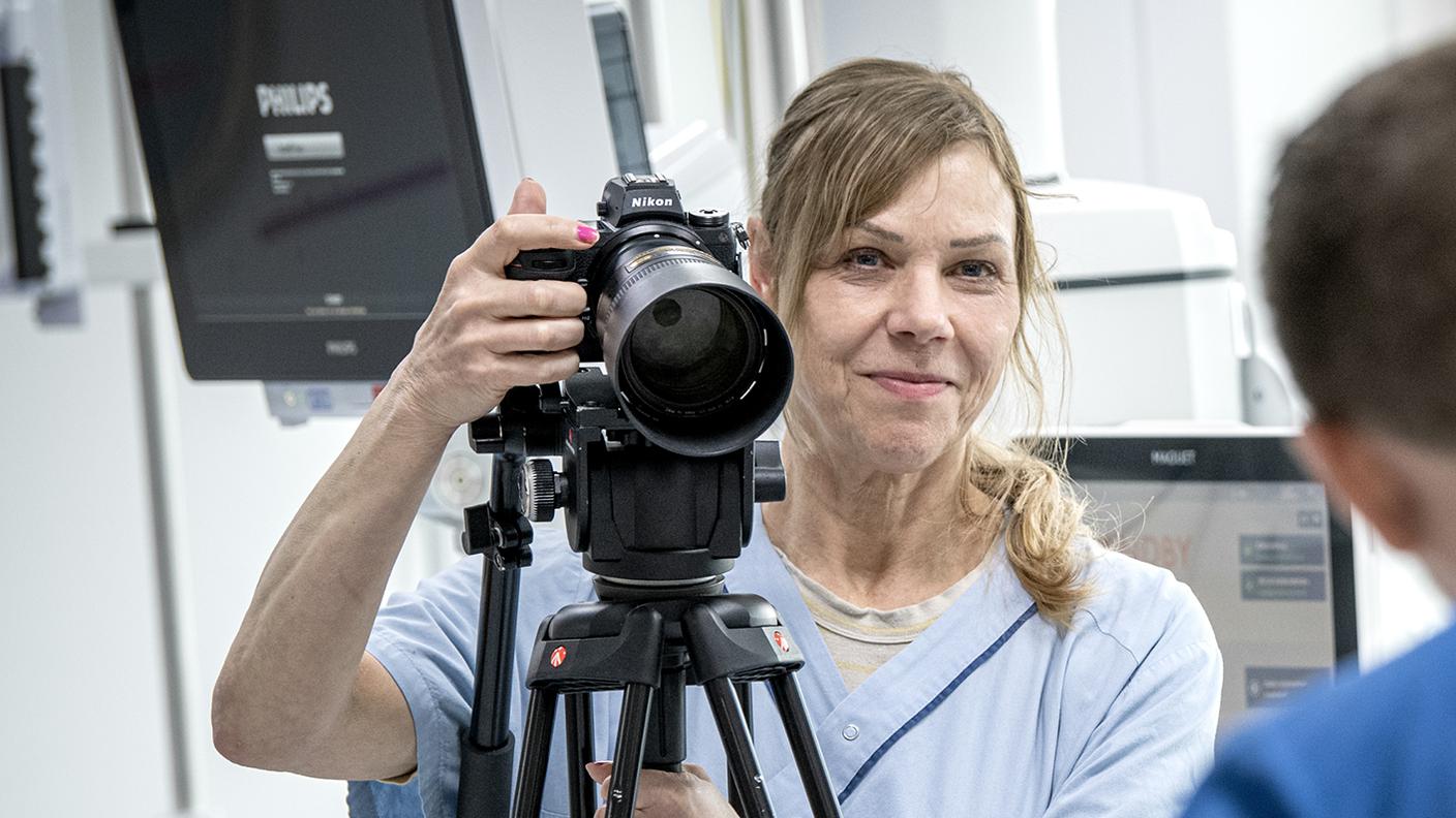 Maria Bergman, Medicinsk fotograf på Region Örebro län