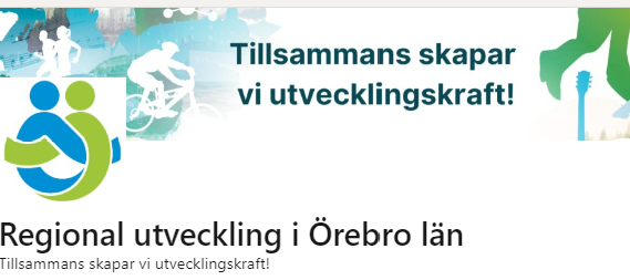 Skärmklipp från Regional utvecklings Linkedinsida